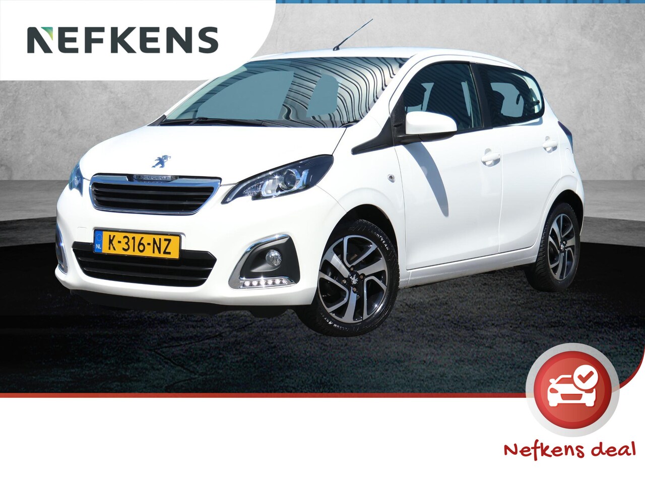 Peugeot 108 - 1.0 e-VTi Allure | AppleCarplay/AndroidAuto | Airco | Bluetooth | LED | Start/Stop Systeem - AutoWereld.nl