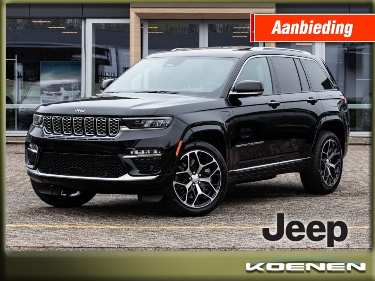 Jeep Grand Cherokee - 4xE Summit Reserve SUPER AKTIE - AutoWereld.nl