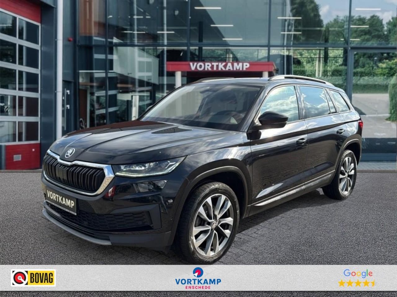 Skoda Kodiaq - 2.0 TDI DSG AMBITION PANO-DAK/CAMERA/NAVI/CARPLAY/ACC/STOELVERW - AutoWereld.nl