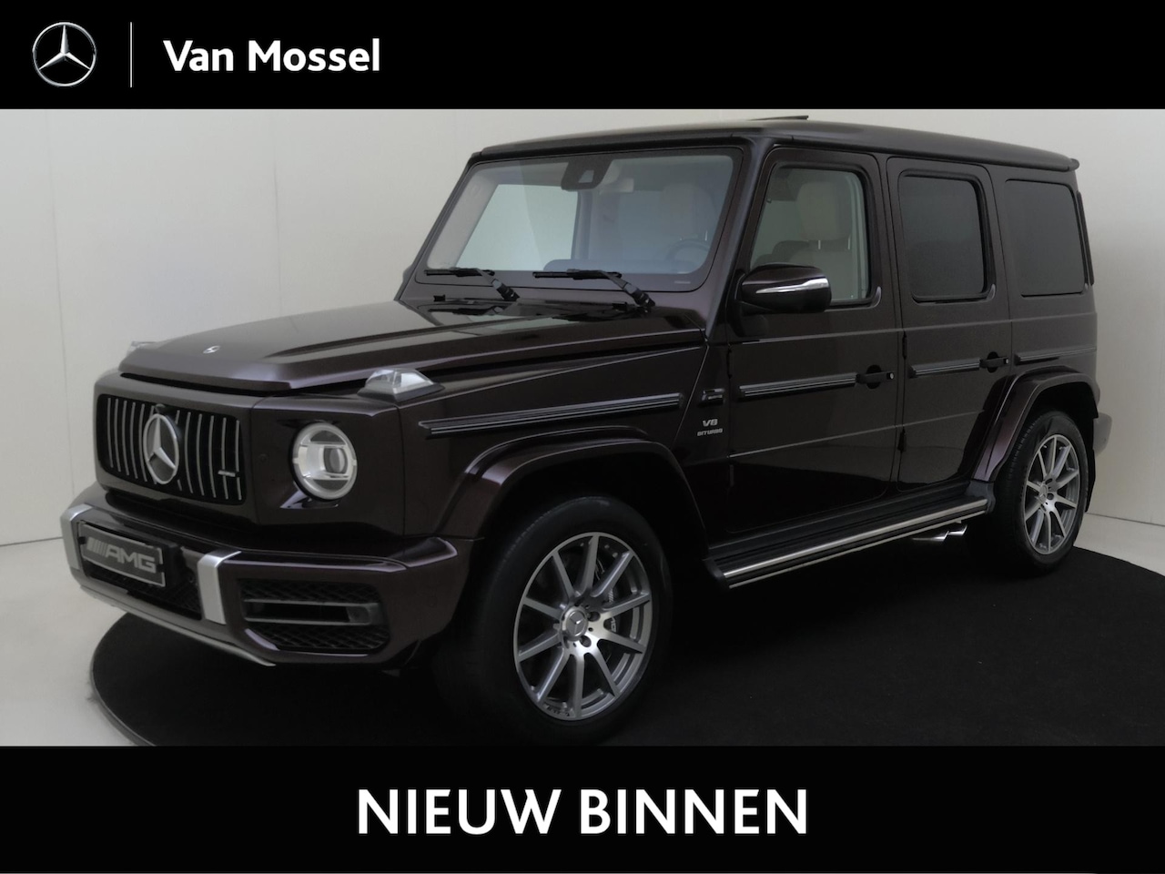 Mercedes-Benz G-klasse - 63 AMG /Premium Plus /Burmester /Rijassistentiepakket /Massage stoelen /Schuifak - AutoWereld.nl