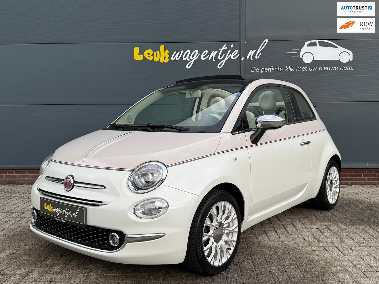 Fiat 500 C - 0.9 TwinAir Turbo 60th Anniversary Cabrio *uniek! - AutoWereld.nl