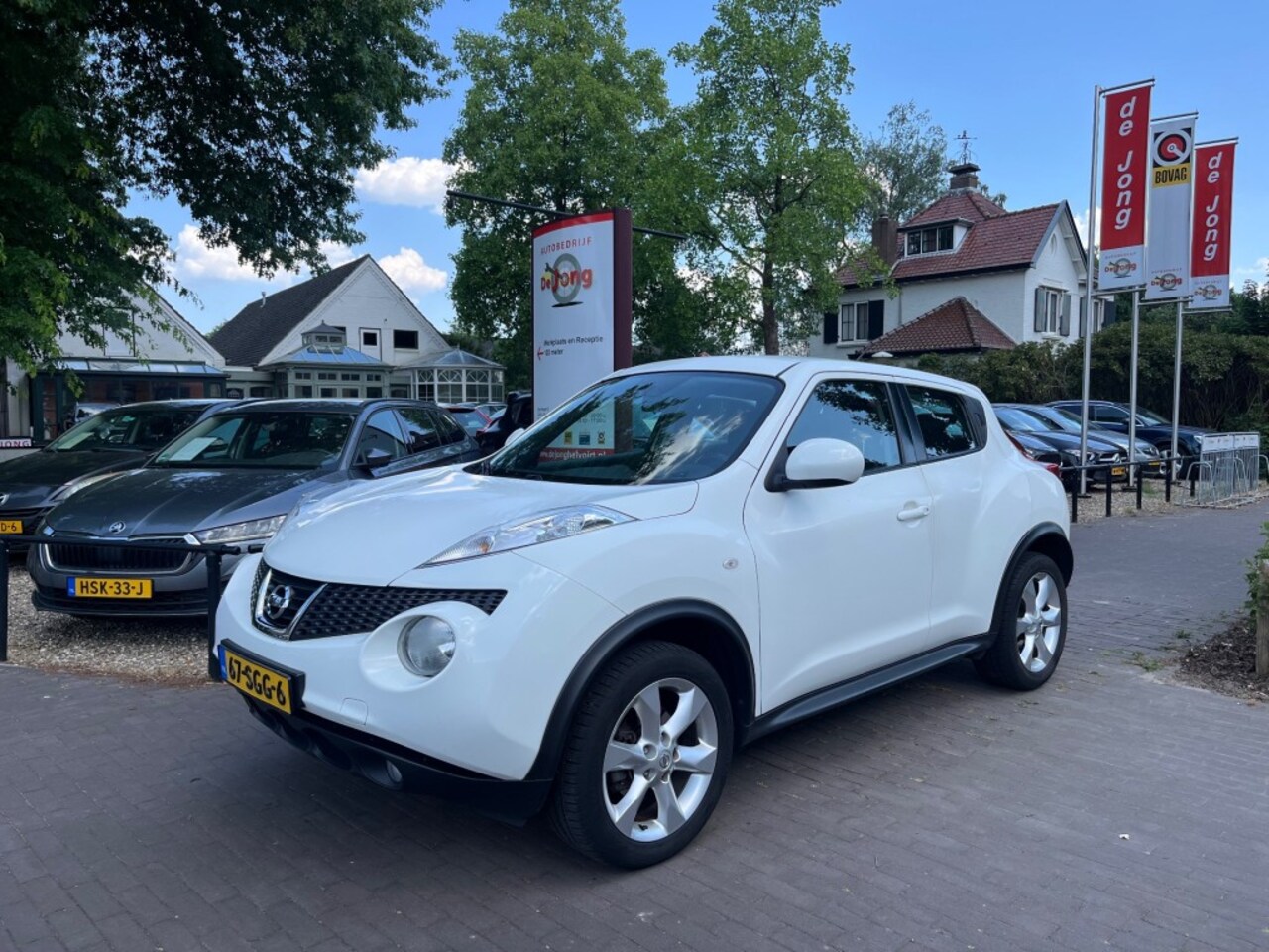 Nissan Juke - 1.6 ACENTA ECO / NAVI / CAMERA / AFN. TREKHAAK / CRUISE CTR. - AutoWereld.nl
