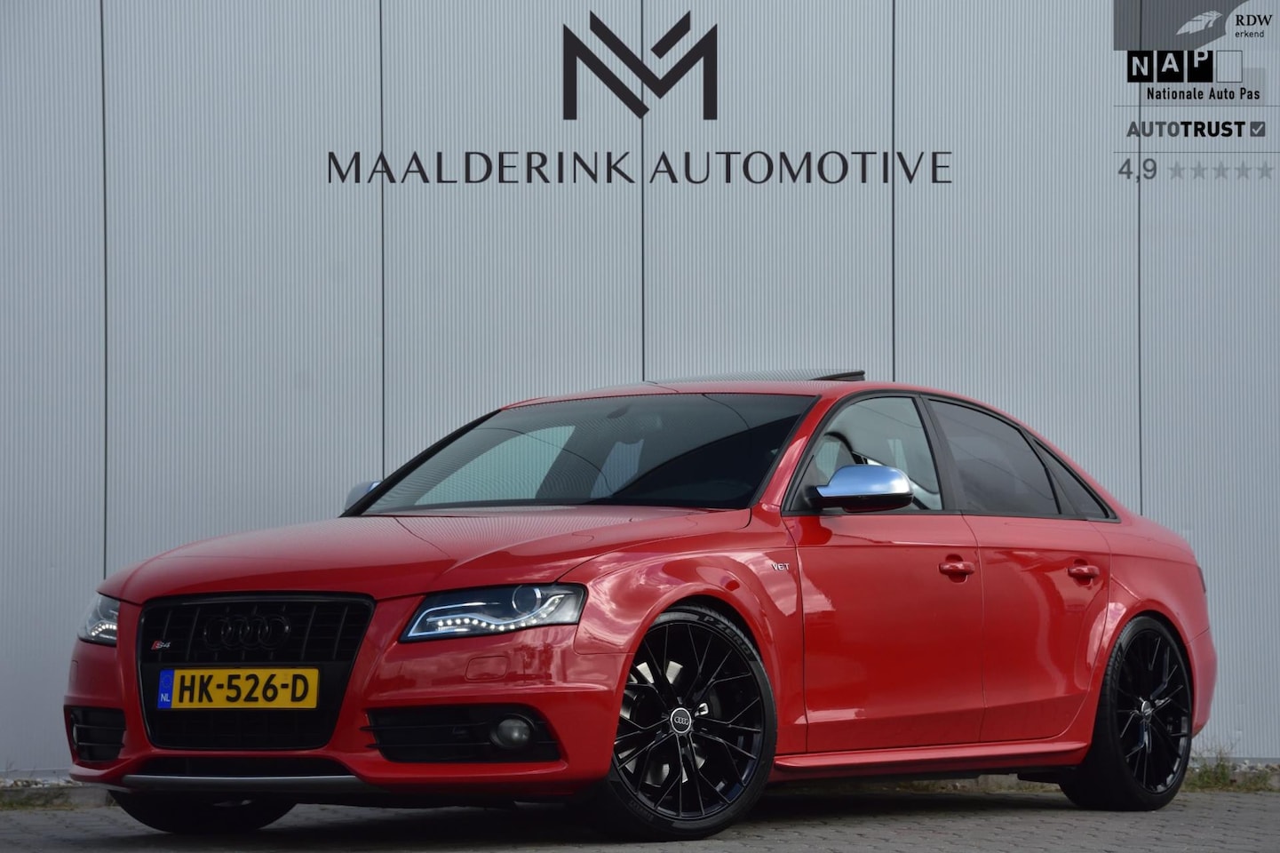 Audi A4 Limousine - 3.0 TFSI S4 quattro Panodak, B&O, Keyless, Camera, Leder, Navi, Stoelverwarming - AutoWereld.nl
