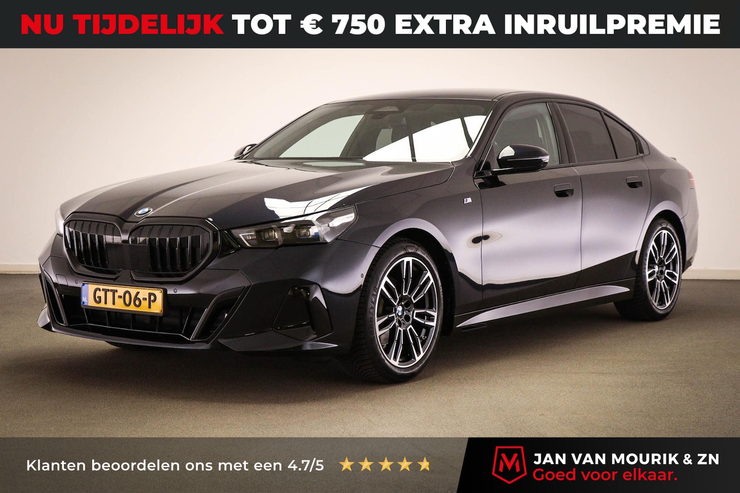 BMW 5-serie - 520i M-Sport | COMFORT / INNOVATION / TRAVEL- PACK | HEAD UP | STOELKOELING | STUURVERWARM - AutoWereld.nl