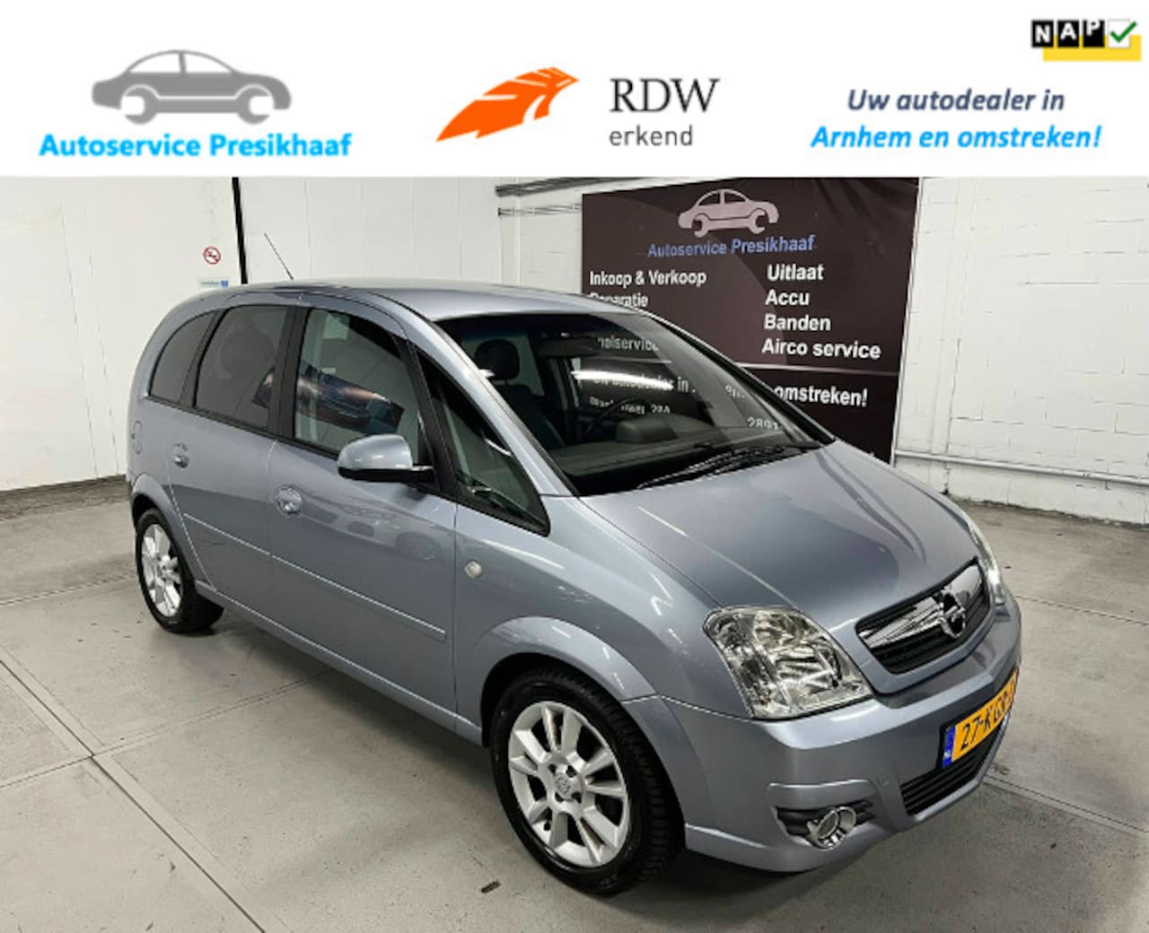 Opel Meriva - 1.6-16V Cosmo HALF-LEDER / NAP / TREKHAAK - AutoWereld.nl