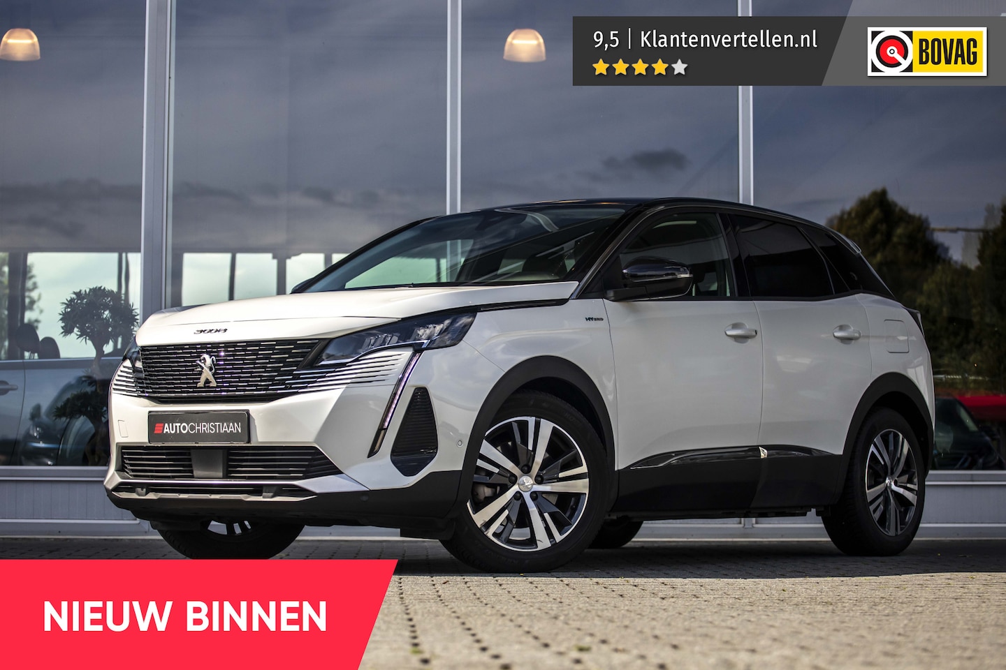 Peugeot 3008 - 1.6 HYbrid 225 Allure Pack Business | Camera | Stoelverwarming | LED - AutoWereld.nl