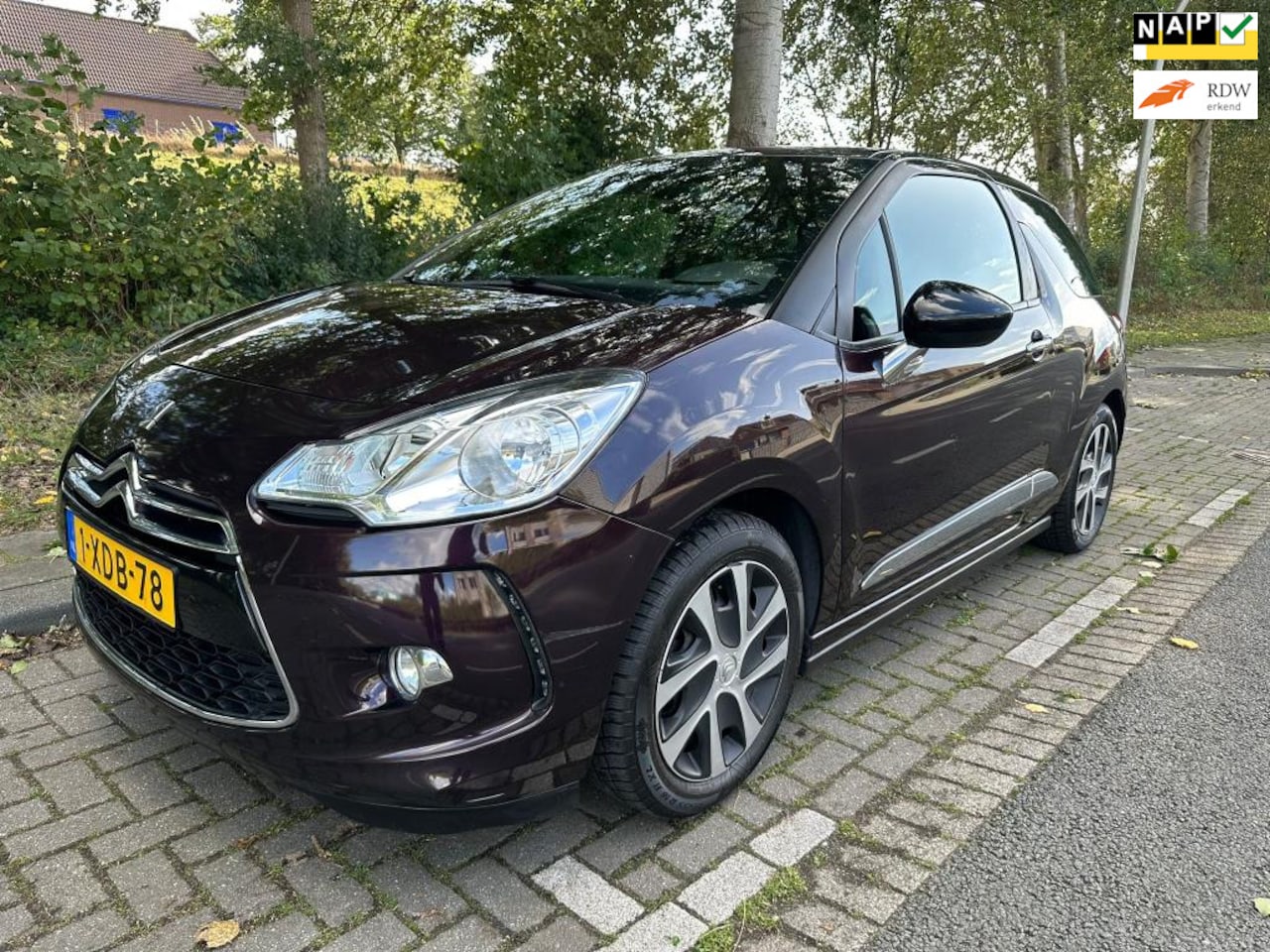 Citroën DS3 - 1.2 VTi So Chic airco,nap,navi - AutoWereld.nl