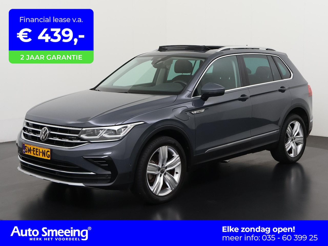 Volkswagen Tiguan - 1.4 TSI eHybrid Elegance | Panoramadak | IQ.Light | Camera | Zondag Open! - AutoWereld.nl