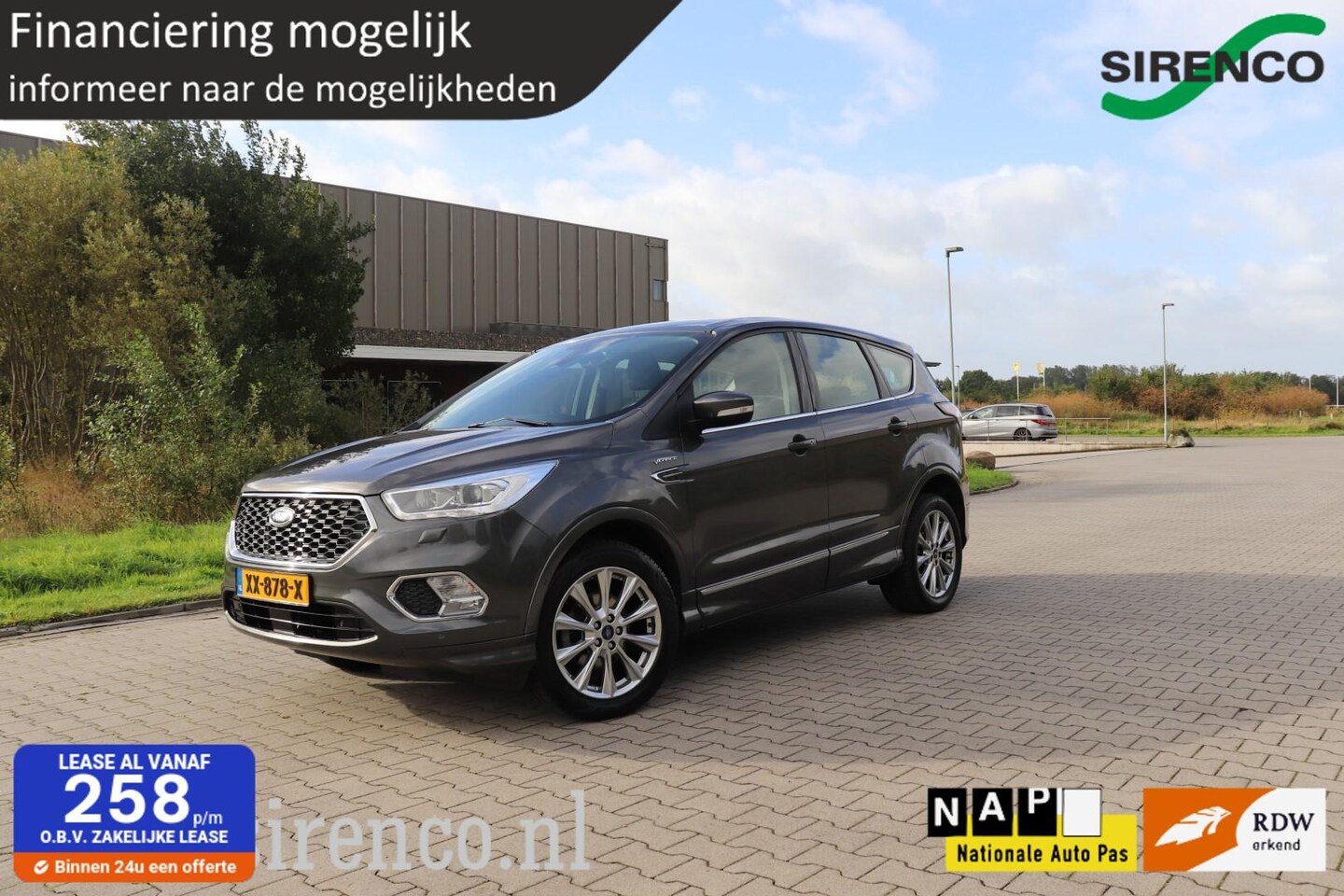 Ford Kuga - 1.5 EcoBoost Vignale trekhaak leder stoelverwarming carplay sfeerverlichting climate & cru - AutoWereld.nl