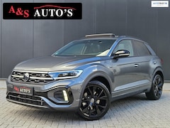 Volkswagen T-Roc - 1.5 TSI 3x R-Line Panodak Acc IQ Led Camera Sfeerver Dodehoeksensor Carbon Keyless