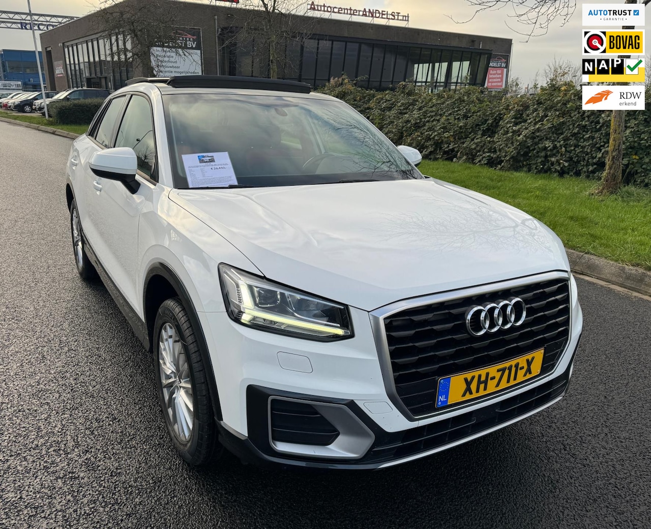 Audi Q2 - 35 TFSI CoD Design Pro Line Trekhaak, 150pk,GEEN IMPORT, Panodak, PDC, stoel verwarming, N - AutoWereld.nl