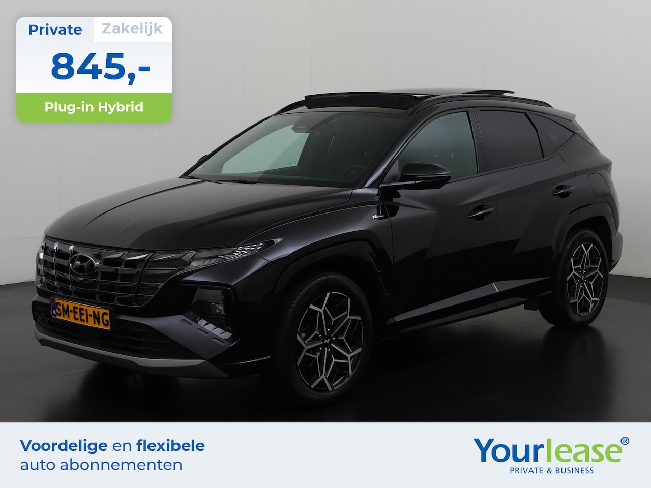 Hyundai Tucson - 1.6 T-GDI PHEV N Line Sky 4WD | All-in 845,- Private Lease | Direct uit voorraad - AutoWereld.nl