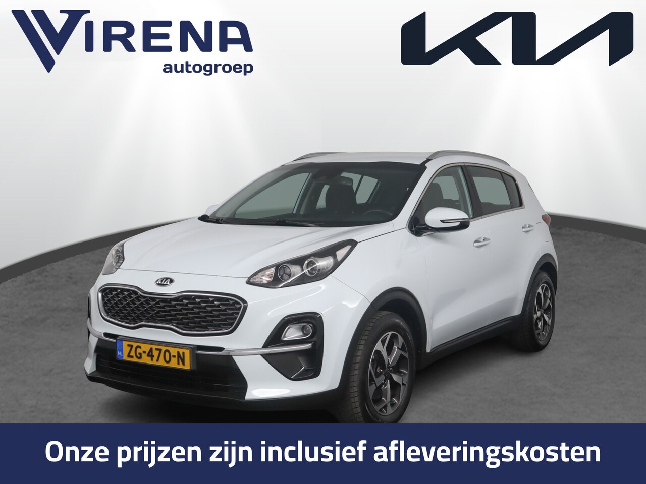 Kia Sportage - 1.6 T-GDI 4WD DynamicLine - Rijklaar - Navigatie Full map - Trekgewicht 1600 kg - AutoWereld.nl