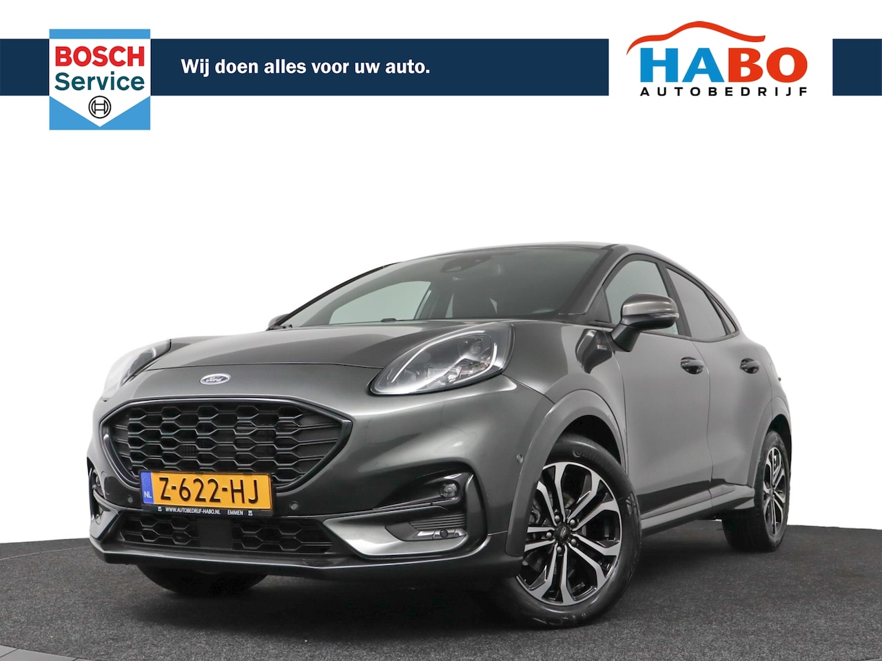 Ford Puma - 1.0 ECOBOOST HYBRID ST-LINE AUTOMAAT ECC/CRUISE/NAV/APPLE.CARPLAY/LMV/19.000KM!! - AutoWereld.nl