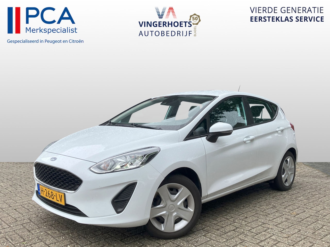 Ford Fiesta - 1.0 EcoBoost 95 Pk Benzine Connected * Navigatie * Airco * Bluetooth * Touchscreen * Vinge - AutoWereld.nl