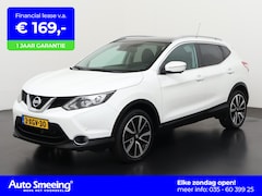 Nissan Qashqai - 1.2 Connect Edition | Panoramadak | 360 Camera | Trekhaak | Leder | Zondag Open