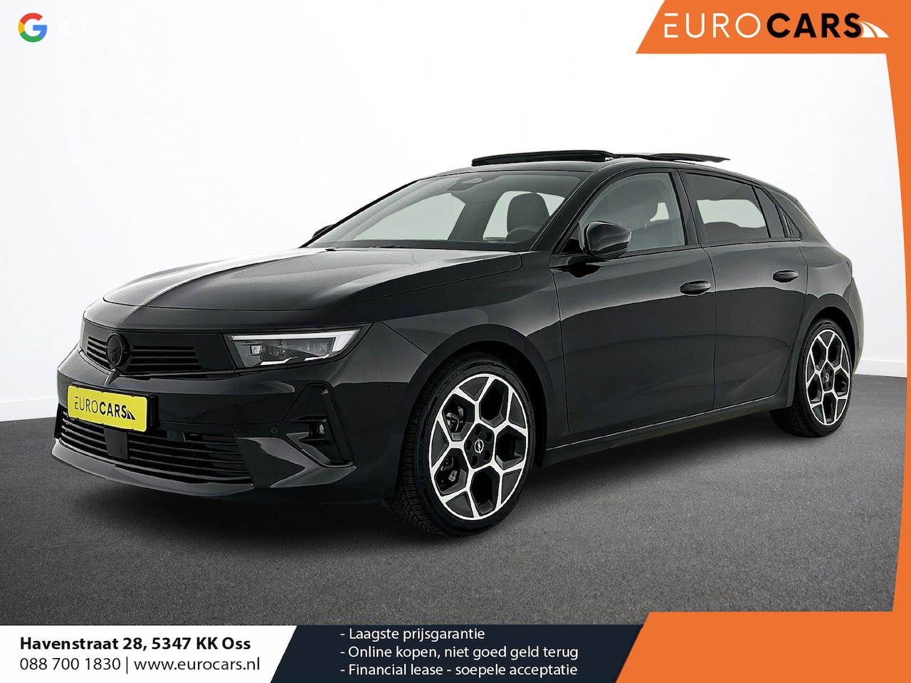 Opel Astra - 1.2 Turbo Ultimate Automaat | Panorama schuif/kanteldak | Apple Carplay / Andoid Auto | Le - AutoWereld.nl