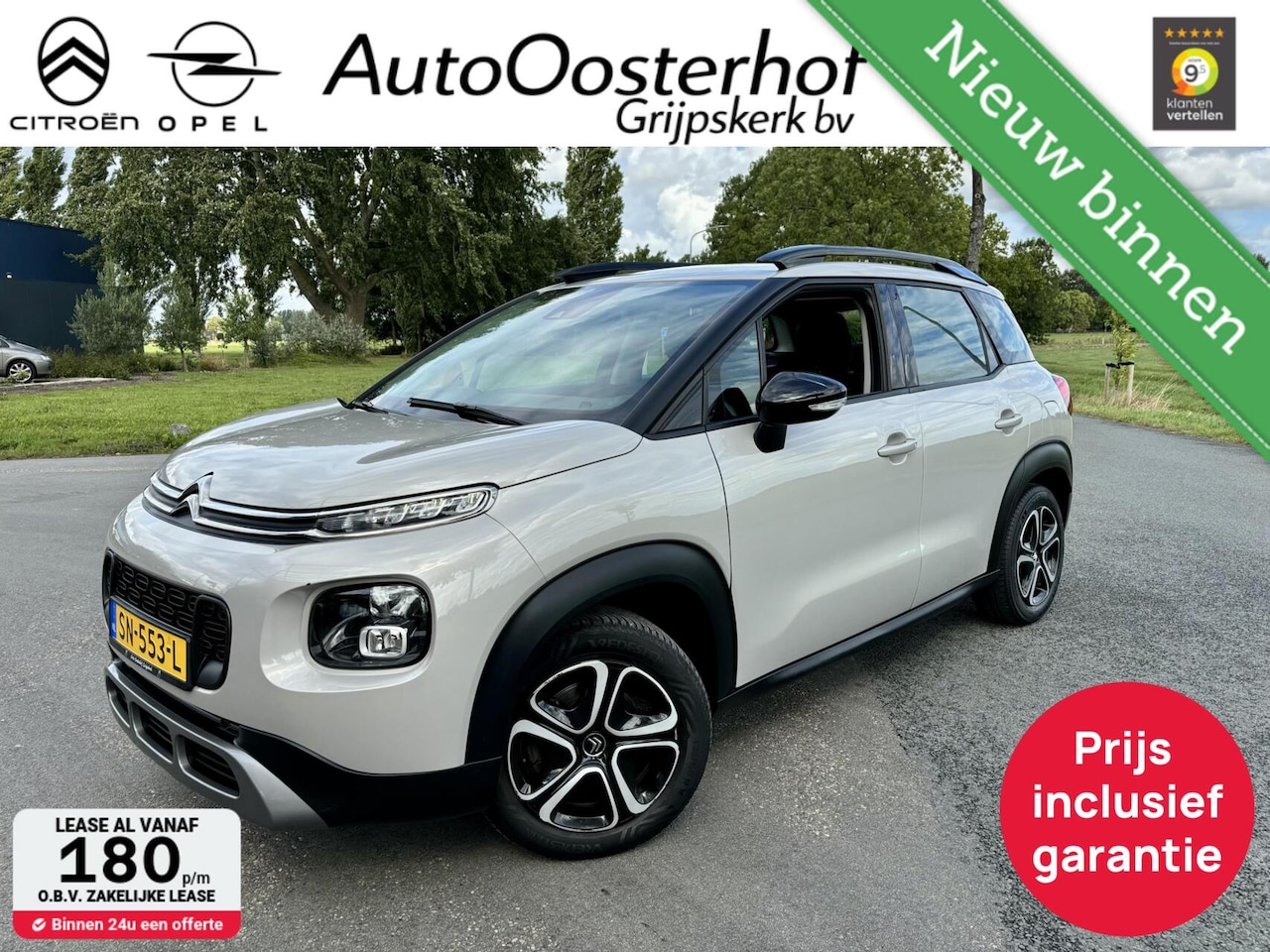 Citroën C3 Aircross - 110pk Feel + Pack Relax All-in Prijs - AutoWereld.nl
