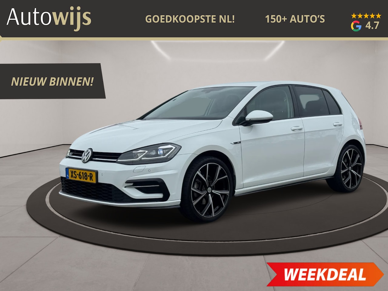 Volkswagen Golf - 1.5 TSI Highline Business R-Line|Led|Navi|ACC| - AutoWereld.nl