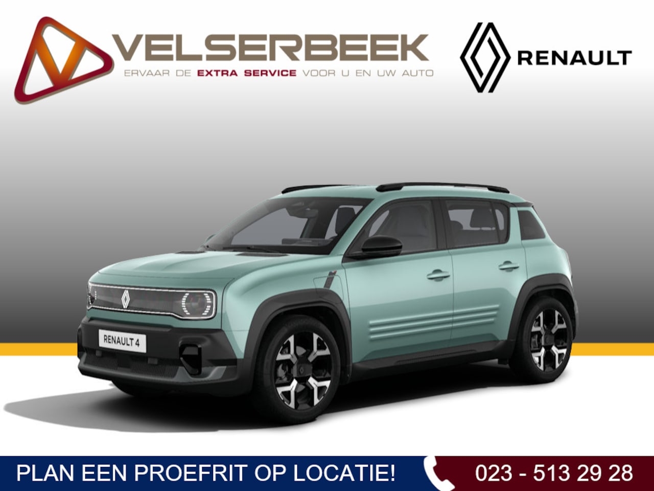 Renault 4 - comfort range techno 52 kWh "Nu op Voorraad" - AutoWereld.nl