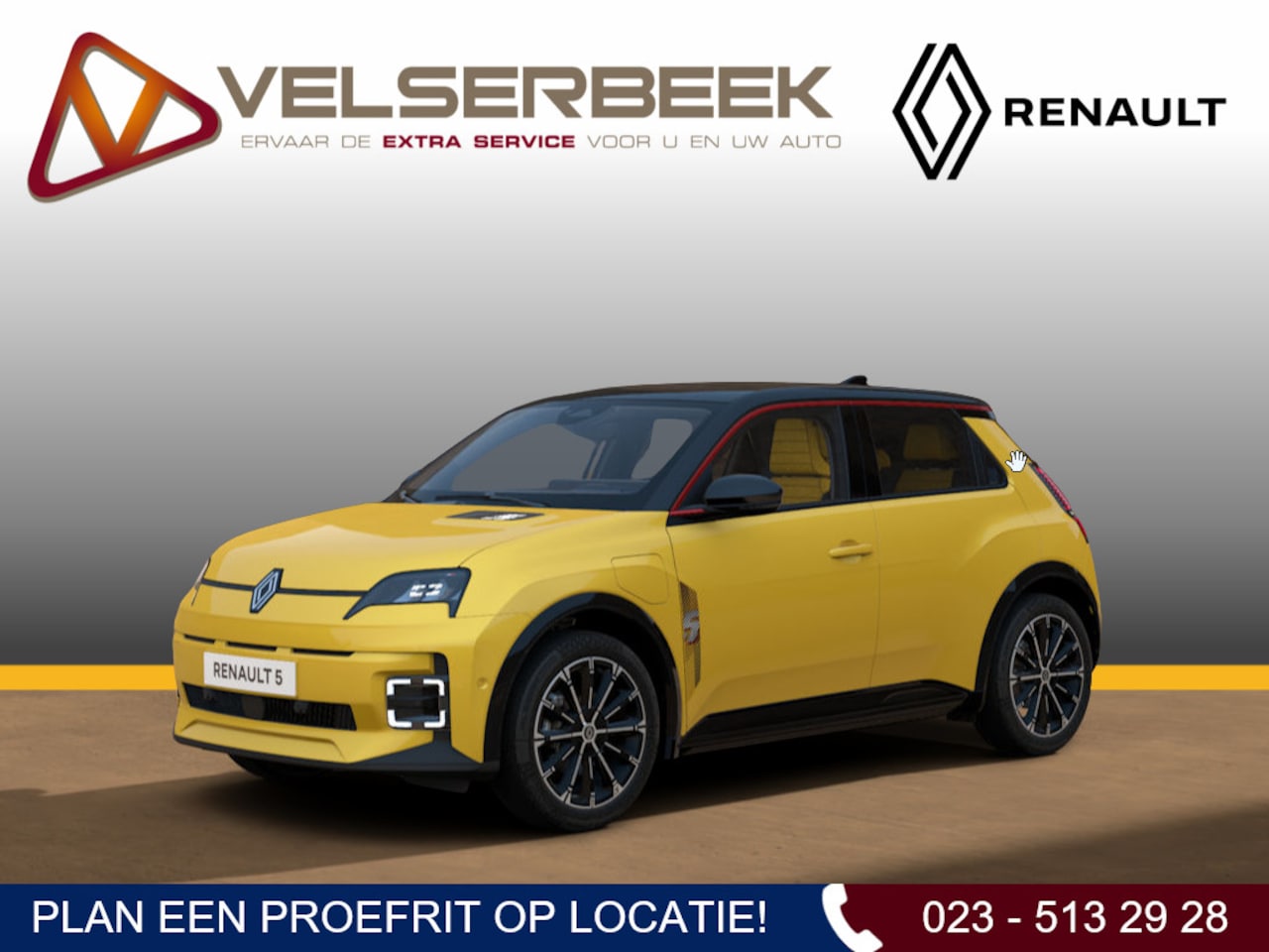 Renault 5 - comfort range iconic cinq 52 kWh "Snel Leverbaar" - AutoWereld.nl