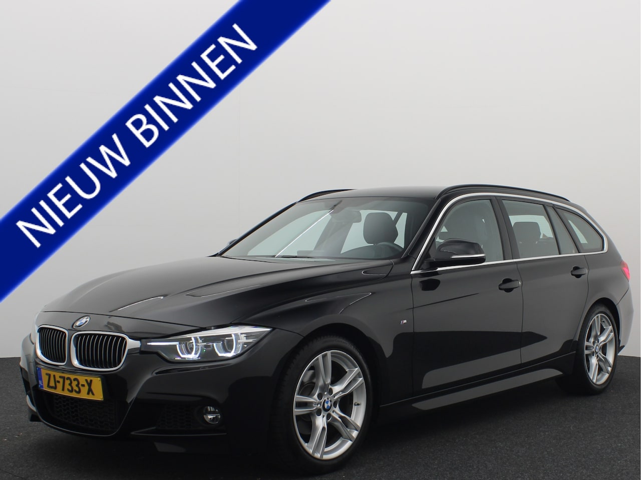 BMW 3-serie Touring - 318i M Sport Corporate Lease AUTOMAAT / TREKHAAK / FULL LED / NAVI / CLIMA / STOELVERW / P - AutoWereld.nl