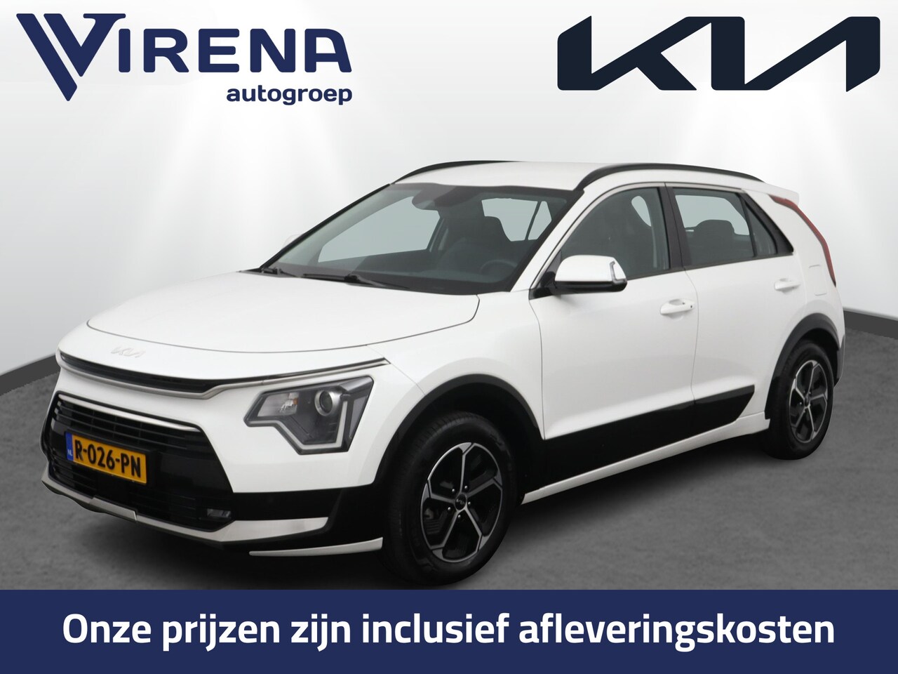 Kia Niro - 1.6 GDi Hybrid DynamicLine - Navigatie - Cruise Control - Climate Control - Airco - Keyles - AutoWereld.nl