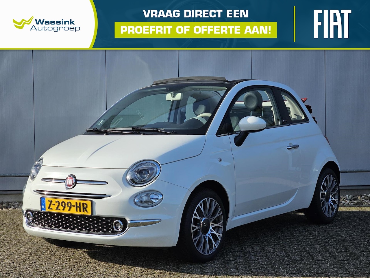 Fiat 500 C - Cabrio I Hybrid Launch Edition | Climate Control | Cruise Control - AutoWereld.nl