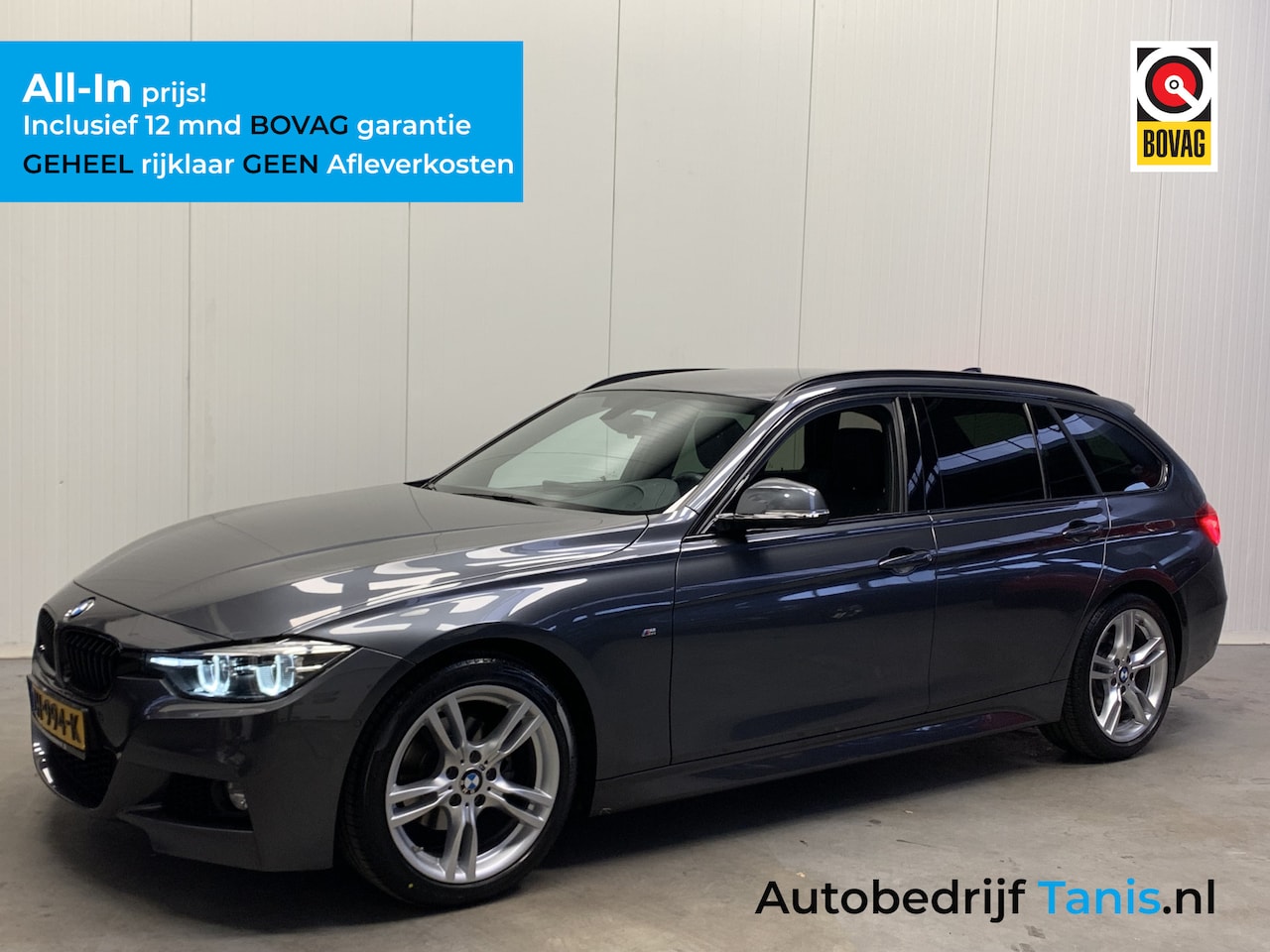 BMW 3-serie Touring - 318i M Sport Black Edition NAVI.Pro-LEDER-SPORT.INT-CAMERA-PDC-AIRCO/ECC-CRUISE CONTROL - AutoWereld.nl