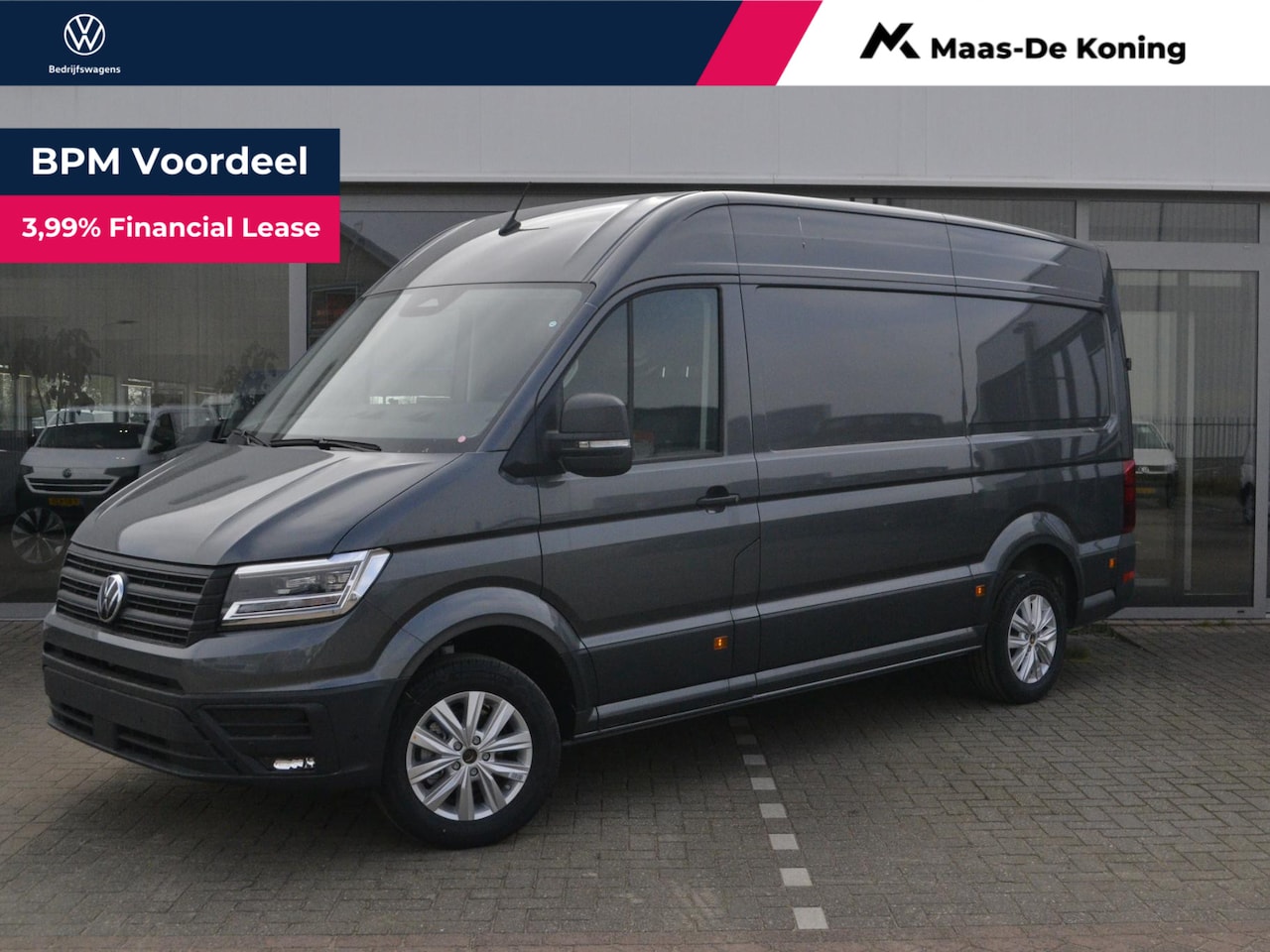 Volkswagen Crafter - Bedrijfswagens 35 Exclusive 2.0TDi 140pk Automaat L3H3 352786 - AutoWereld.nl