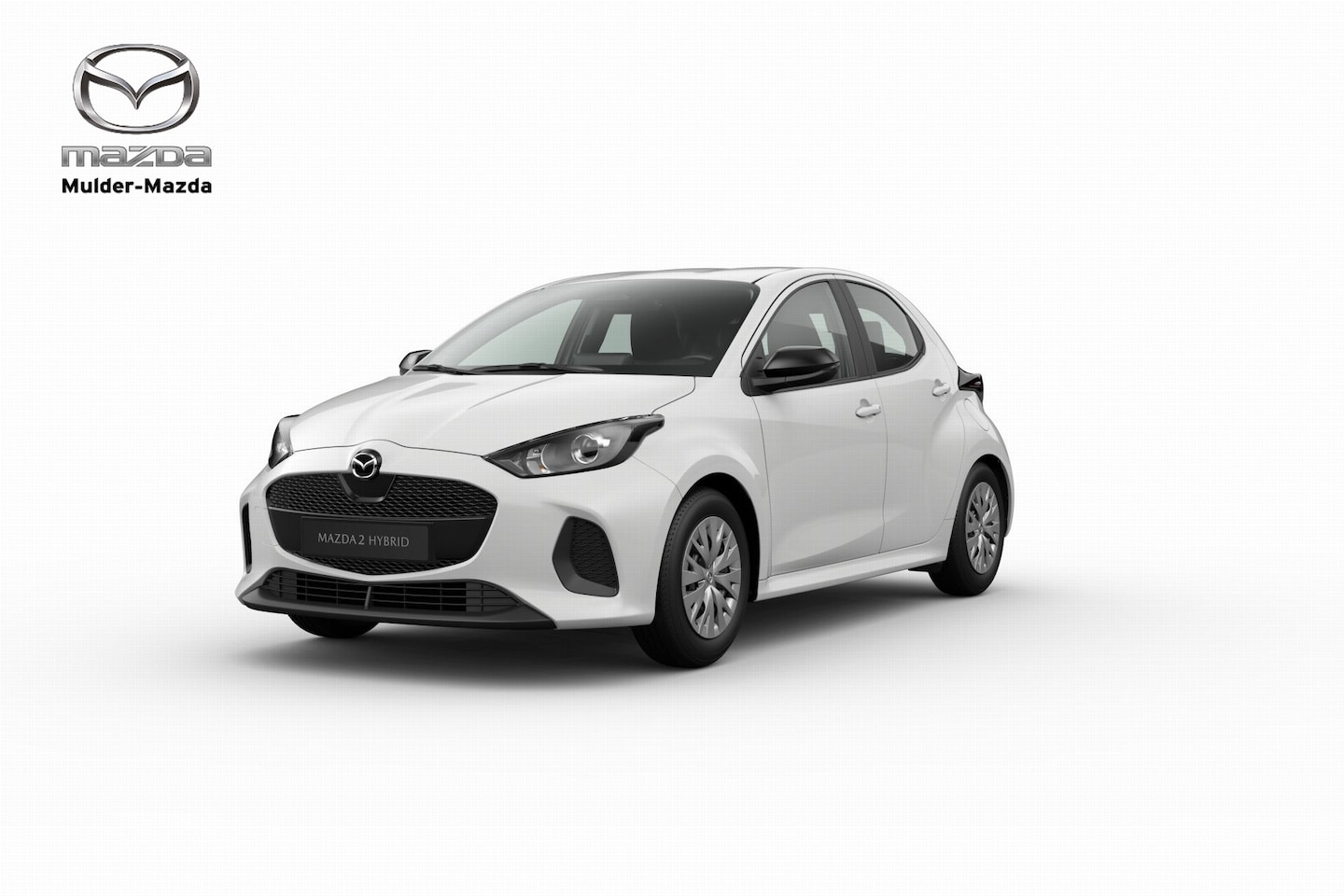 Mazda 2 Hybrid - 116 Prime-Line | 15-inch stalen velgen met wielcover, Silver | Achteruitrijcamera | Banden - AutoWereld.nl