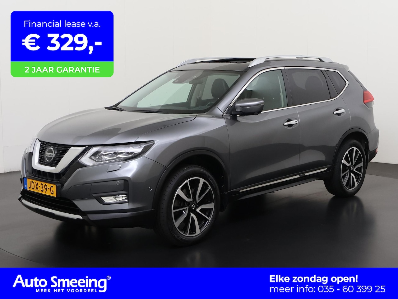 Nissan X-Trail - 1.3 DIG-T Tekna 7p. | Panoramadak | Leder | 360 Camera | Zondag open! - AutoWereld.nl