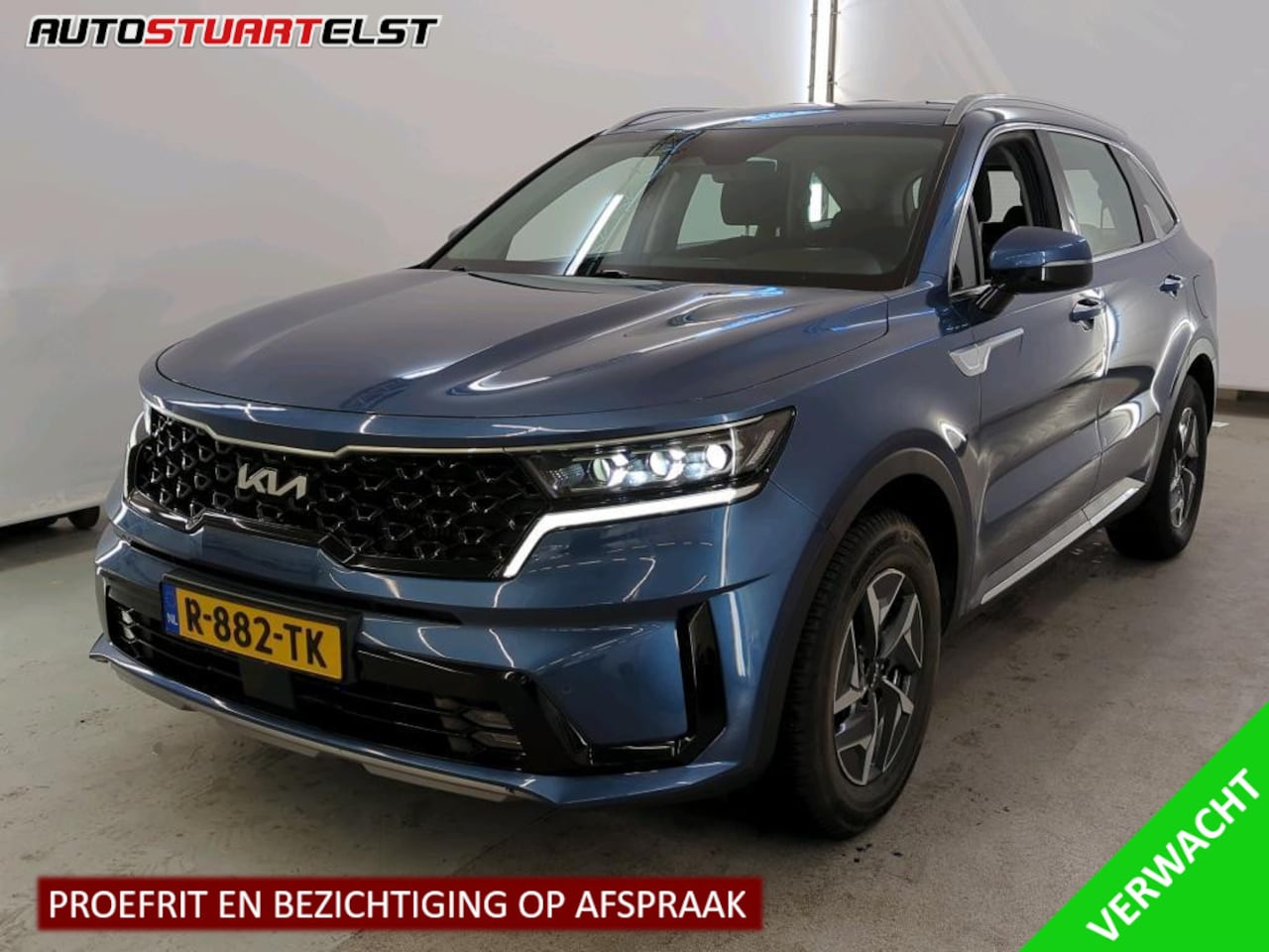 Kia Sorento - 1.6 Hybrid 2WD DynamicLine 7 Persoon | NL-Auto | Volledig Onderh. | BTW | Stoel/Stuur Verw - AutoWereld.nl