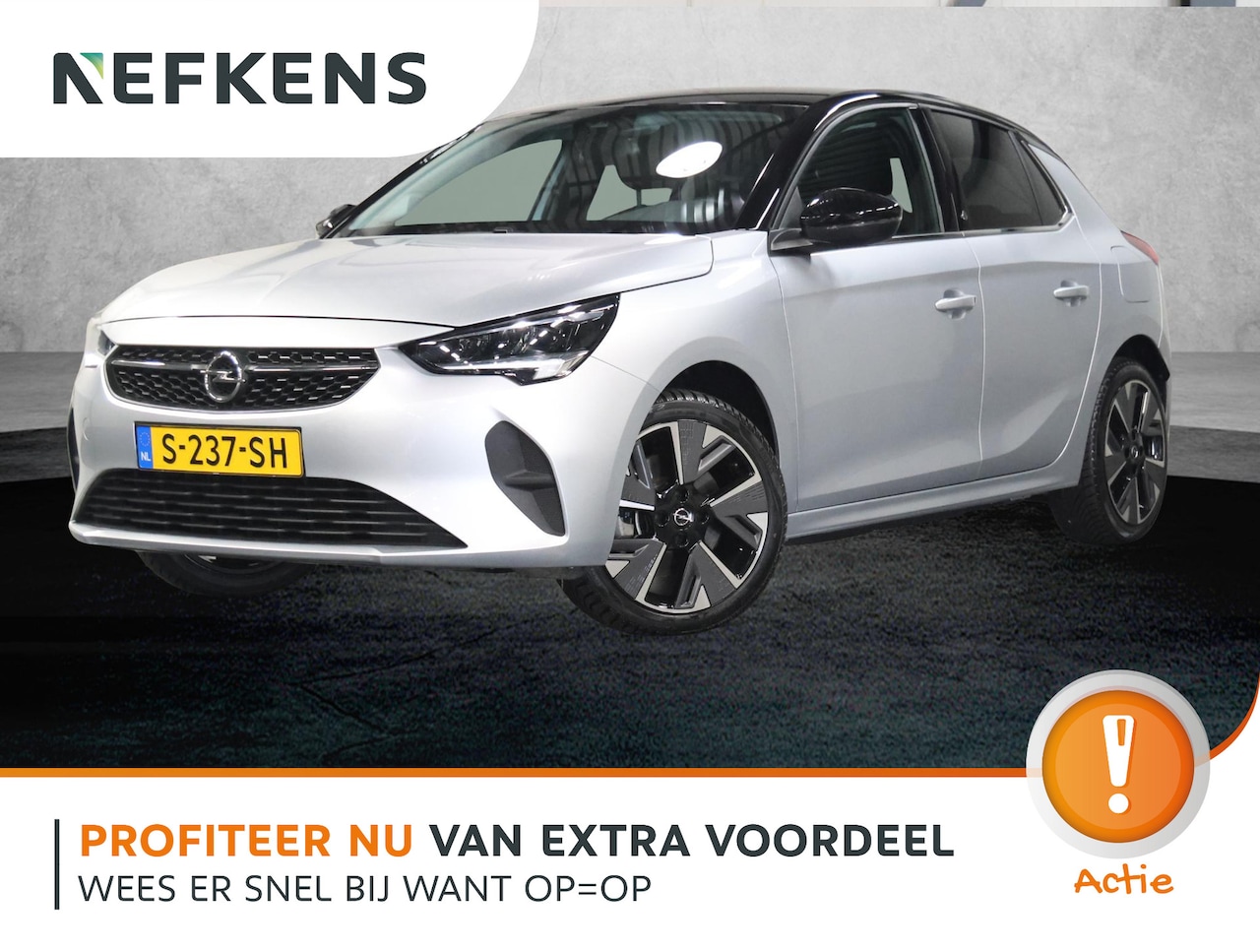 Opel Corsa-e - Level 3 50kWh 136PK | ACCURAPPORT 98% | AppleCarplay/AndroidAuto | Climate Control | Cruis - AutoWereld.nl