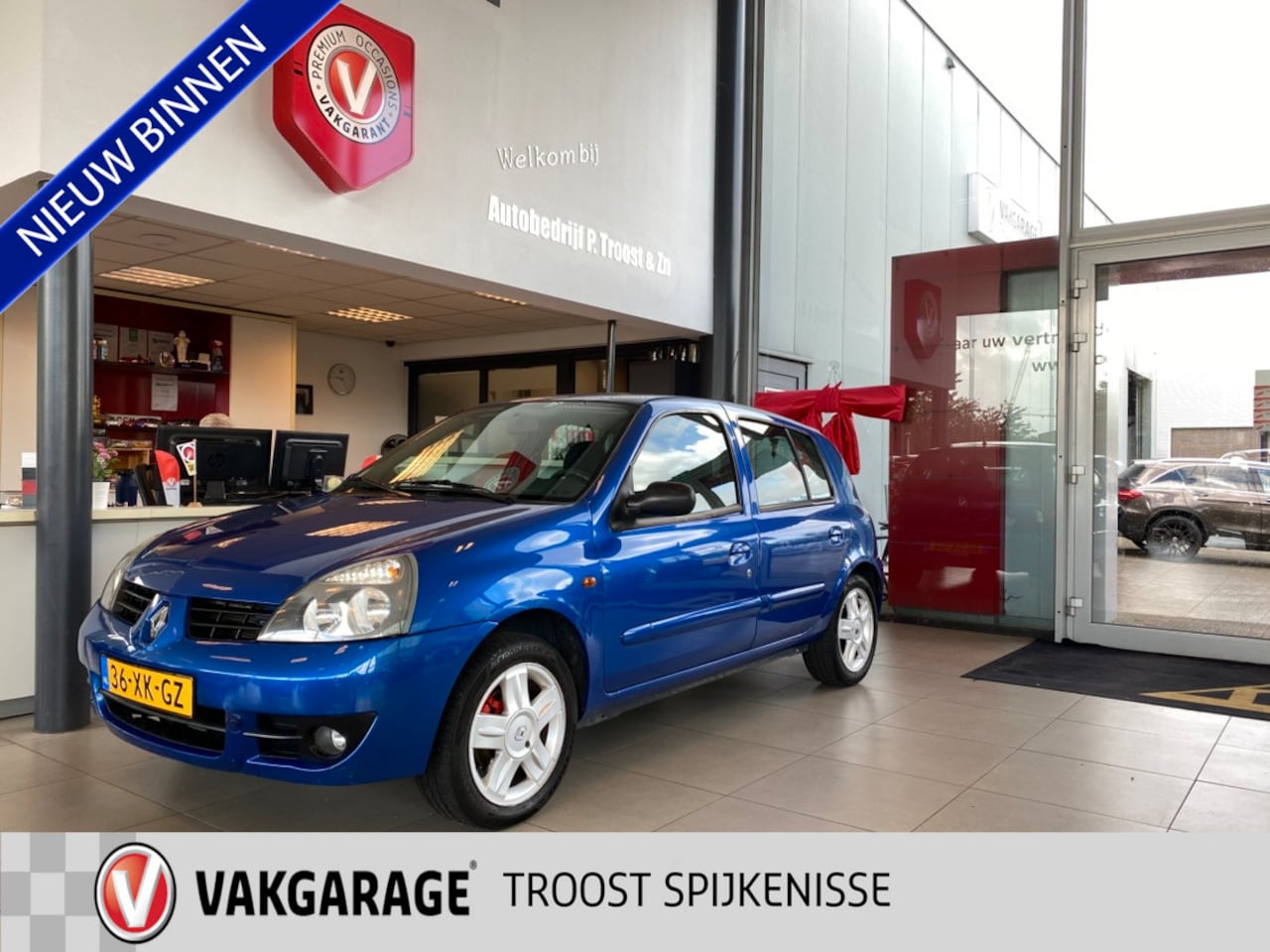 Renault Clio - 1.2-16V Campus 1.2-16V Campus,5Deurs,5Zits,Airco,Elektrischpakket,Stuurbekrachting,Centraledeurvergrendel - AutoWereld.nl