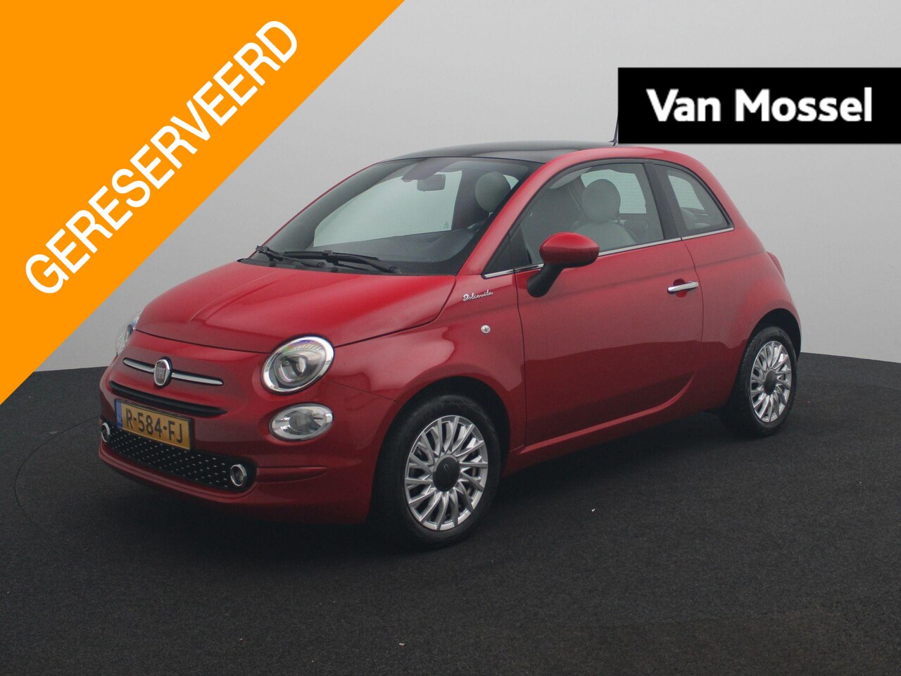 Fiat 500 - 1.0 Hybrid Dolcevita | Panoramadak | Navi | Cruise Control | - AutoWereld.nl