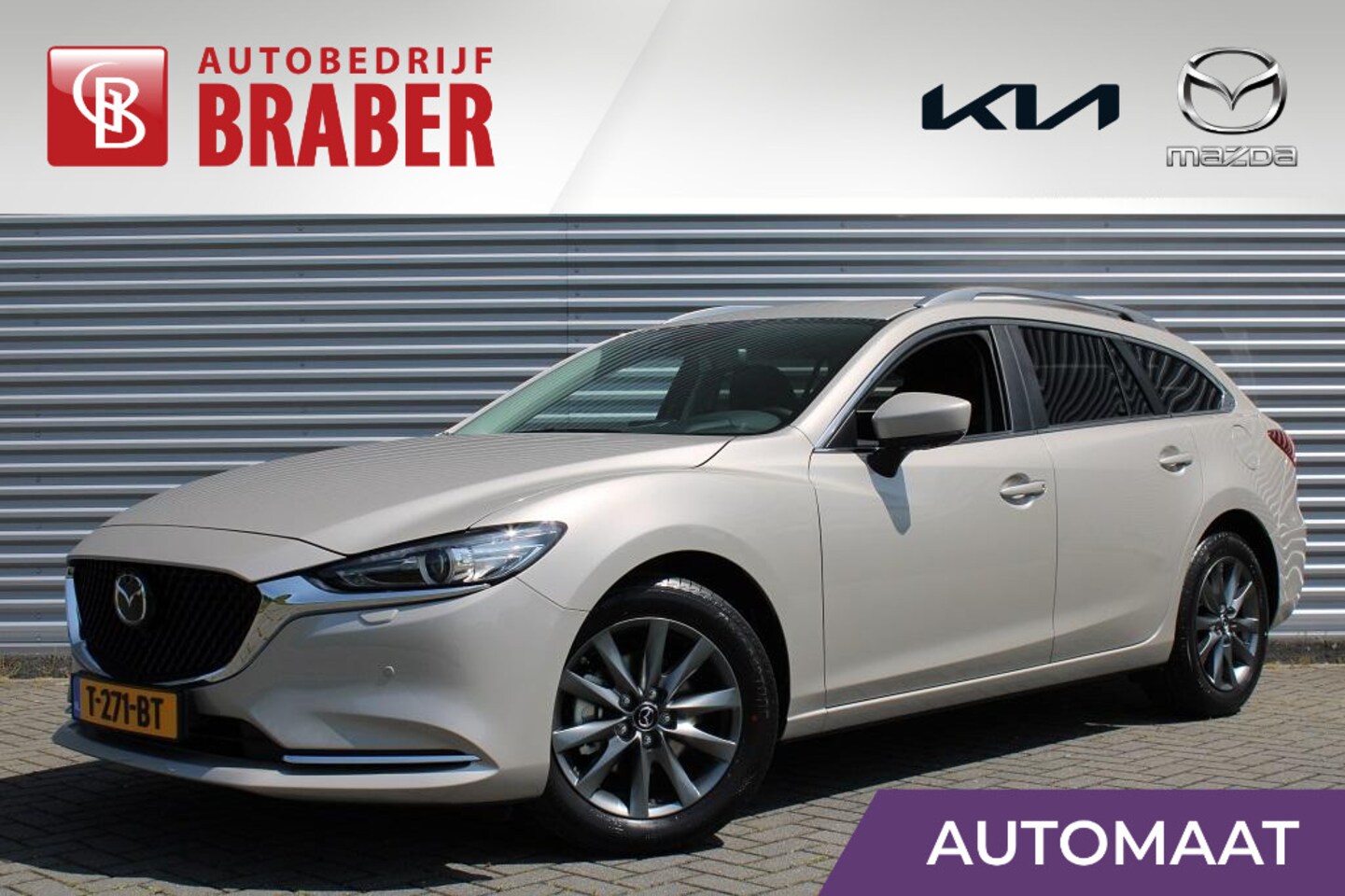 Mazda 6 Sportbreak - 2.0 SkyActiv-G 6AT 165PK Centre-Line | BTW Auto | Navi | 17" LM | 360° Camera | Cruise | H - AutoWereld.nl