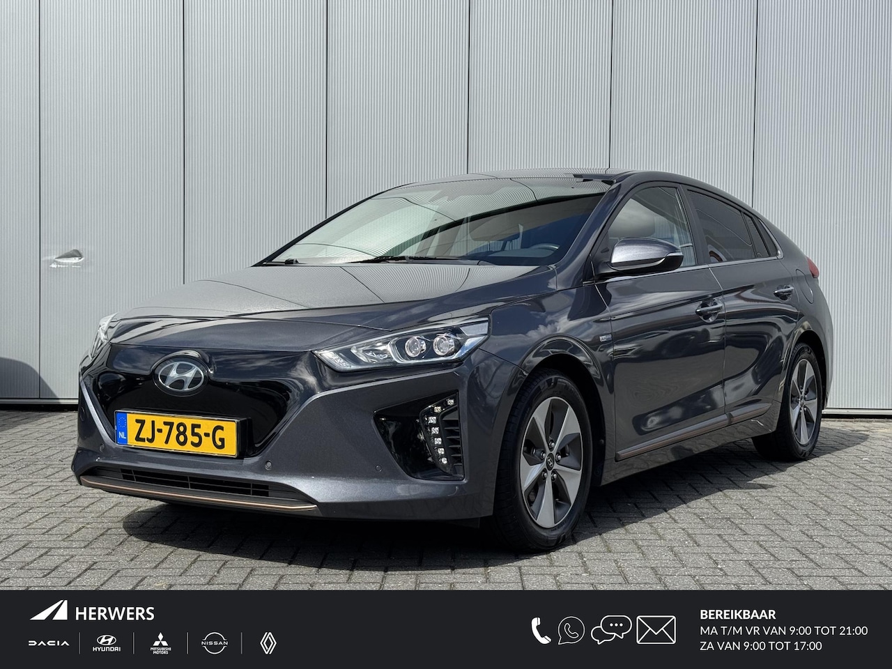 Hyundai IONIQ - Premium EV SOH waarden 100% / Dealeronderhouden / Historie bekend / Lederen Bekleding / Le - AutoWereld.nl