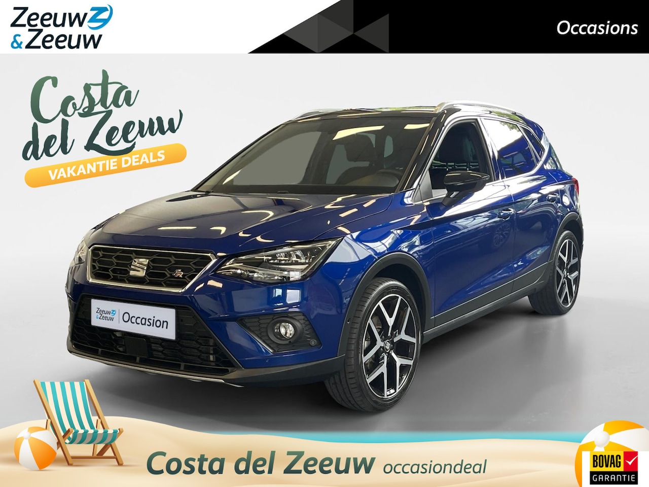 SEAT Arona - 1.0 TSI FR Business Intense | Automaat | Trekhaak | Camera | Parkeersensoren | Bluetooth | - AutoWereld.nl
