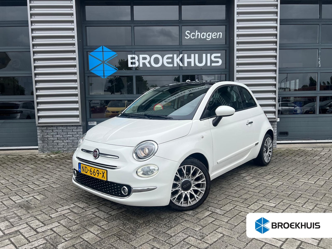 Fiat 500 - 0.9 TwinAir Turbo Lounge Automaat. | Airco | Parkeersensor achter - AutoWereld.nl