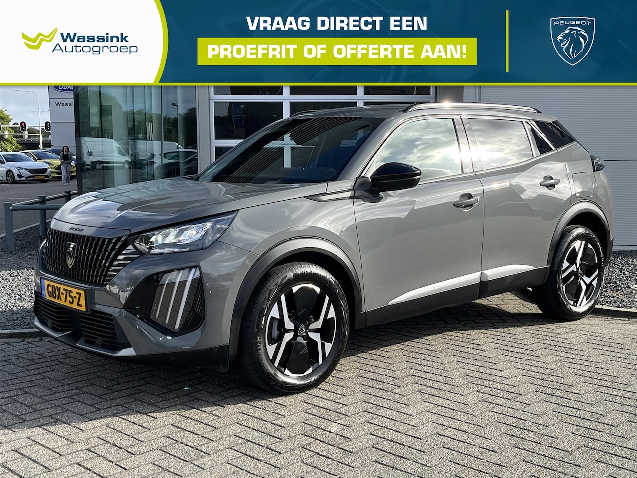 Peugeot 2008 - 1.2 PureTech 100pk Allure Pack | Navigatie | Parkeer camera | - AutoWereld.nl