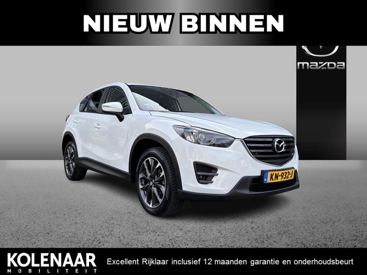Mazda CX-5 - 2.0 automaat Sky-G 160 GT-M AWD /Dealeronderhouden/Schuifdak/Navi/Keyless/Leder - AutoWereld.nl