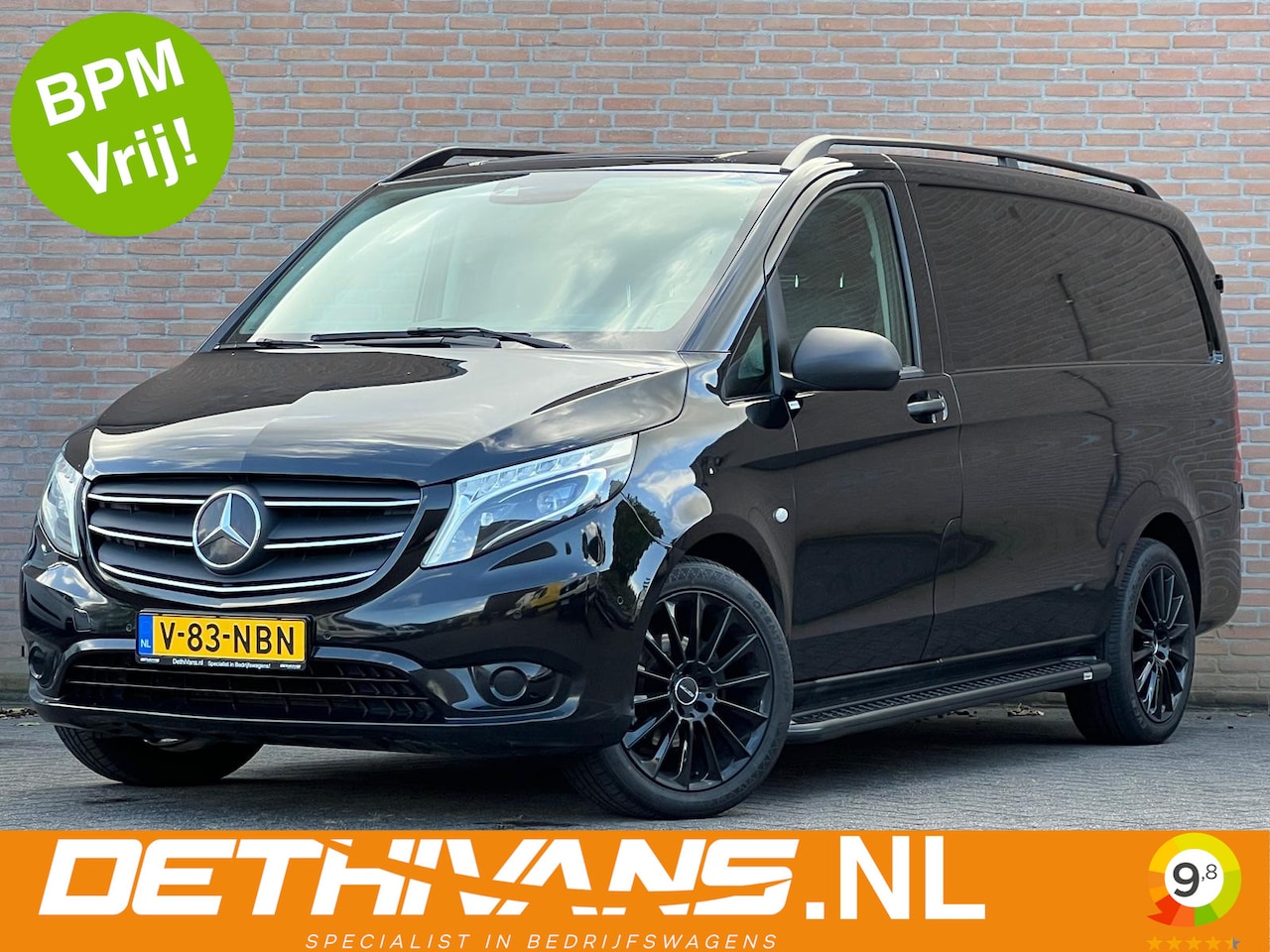 Mercedes-Benz Vito - 114CDI 136PK 9G-Tronic Lang / 2.500kg Trekhaak / Distronic - AutoWereld.nl