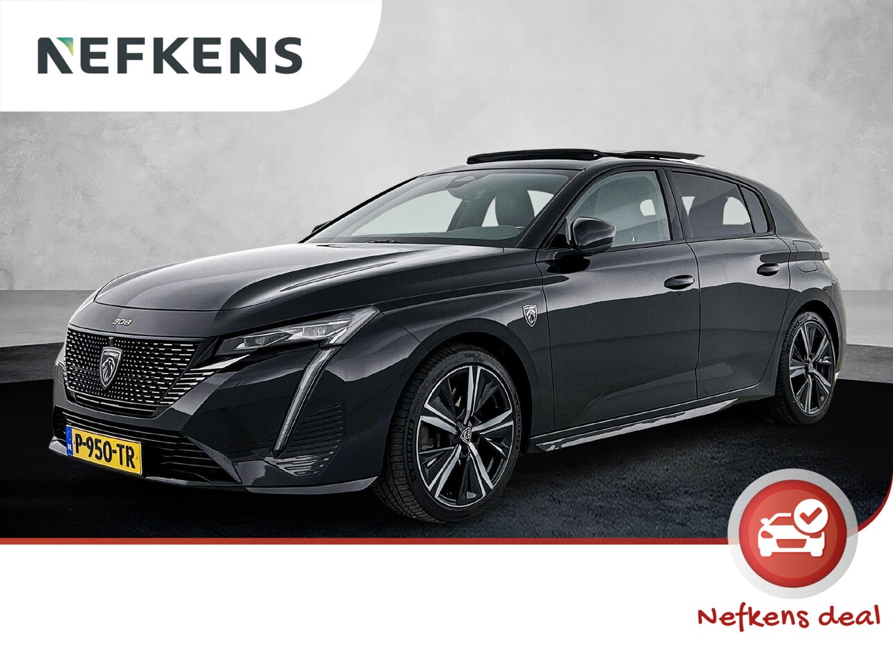 Peugeot 308 - GT Pack Business 1.6 Plug-in HYbrid 180pk Automaat | Navigatie | Schuif-/kanteldak | Rondo - AutoWereld.nl