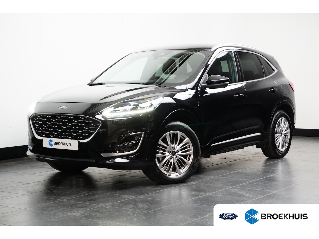 Ford Kuga - 2.5 PHEV Vignale | Leder | Adaptive Cruise | Full Led | BLIS | Winterpack | Head-Up | Elek - AutoWereld.nl