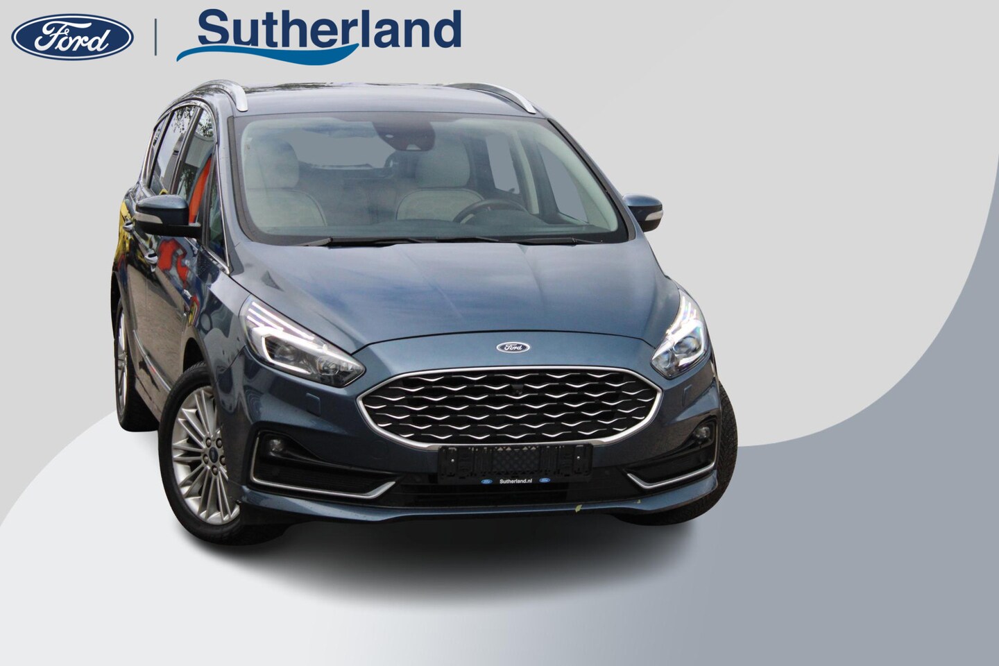 Ford S-Max - 2.5 FHEV Vignale 5P 190pk | Full LED | SYNC 3 Navigatie | Vol Leder | Stoelverwarming | 1. - AutoWereld.nl