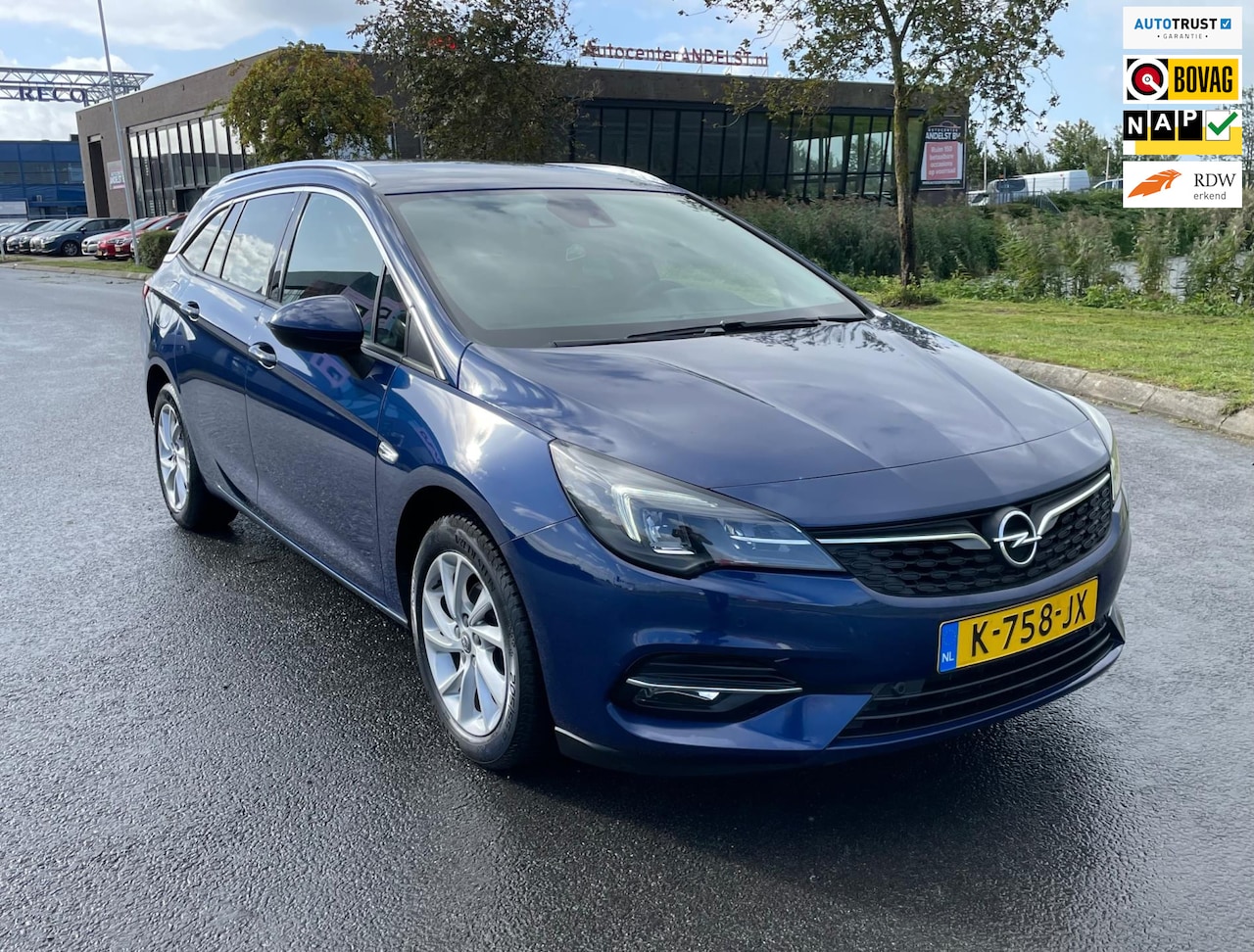 Opel Astra Sports Tourer - 1.2 Business Elegance 1.2 Business Elegance, Cam, Cruise, Climate, Navi, Carplay, 1e eig afk, Geen import, Nap, - AutoWereld.nl
