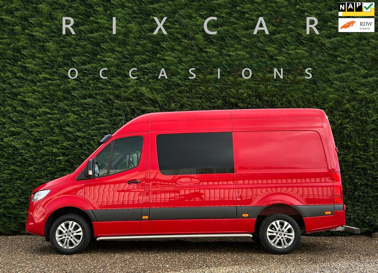 Mercedes-Benz Sprinter - 317 1.9 CDI L2H2 DubbelCabine Automaat Navi Leder 170PK !!NIEUWBINNEN!! - AutoWereld.nl