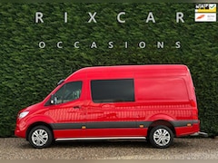 Mercedes-Benz Sprinter - 317 1.9 CDI L2H2 DubbelCabine Automaat Navi Leder Carplay 170PK NIEUWBINNEN