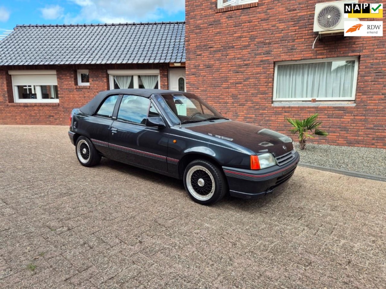 Opel Kadett - 1.6S Cabrio lage km stand - AutoWereld.nl
